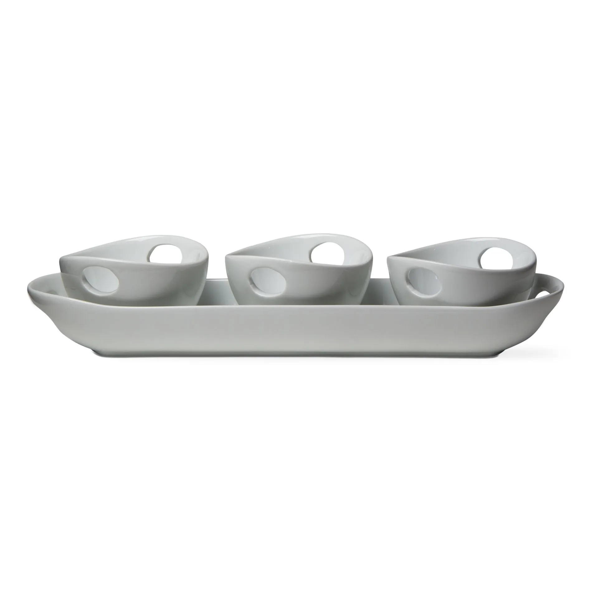 Whiteware Trio Serving Set