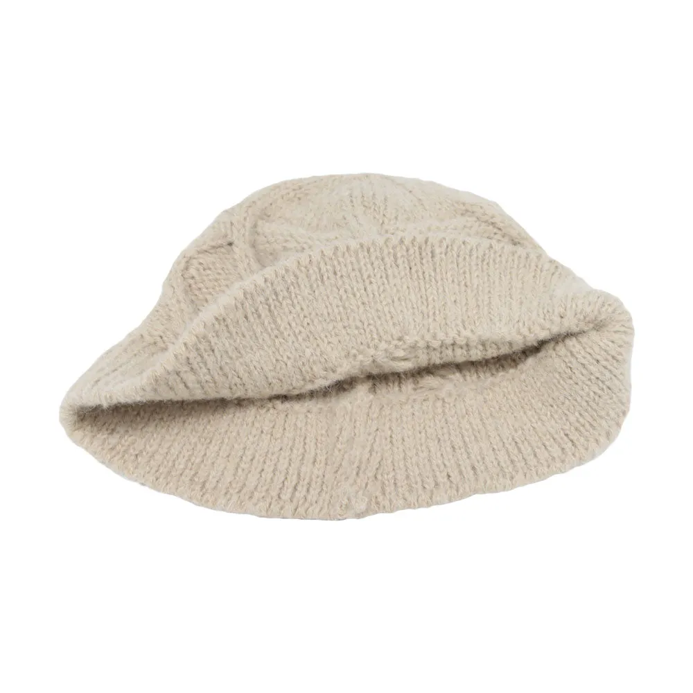 Wool Winter Floppy Short Brim Womens Bowler bucket Hat DWB1443