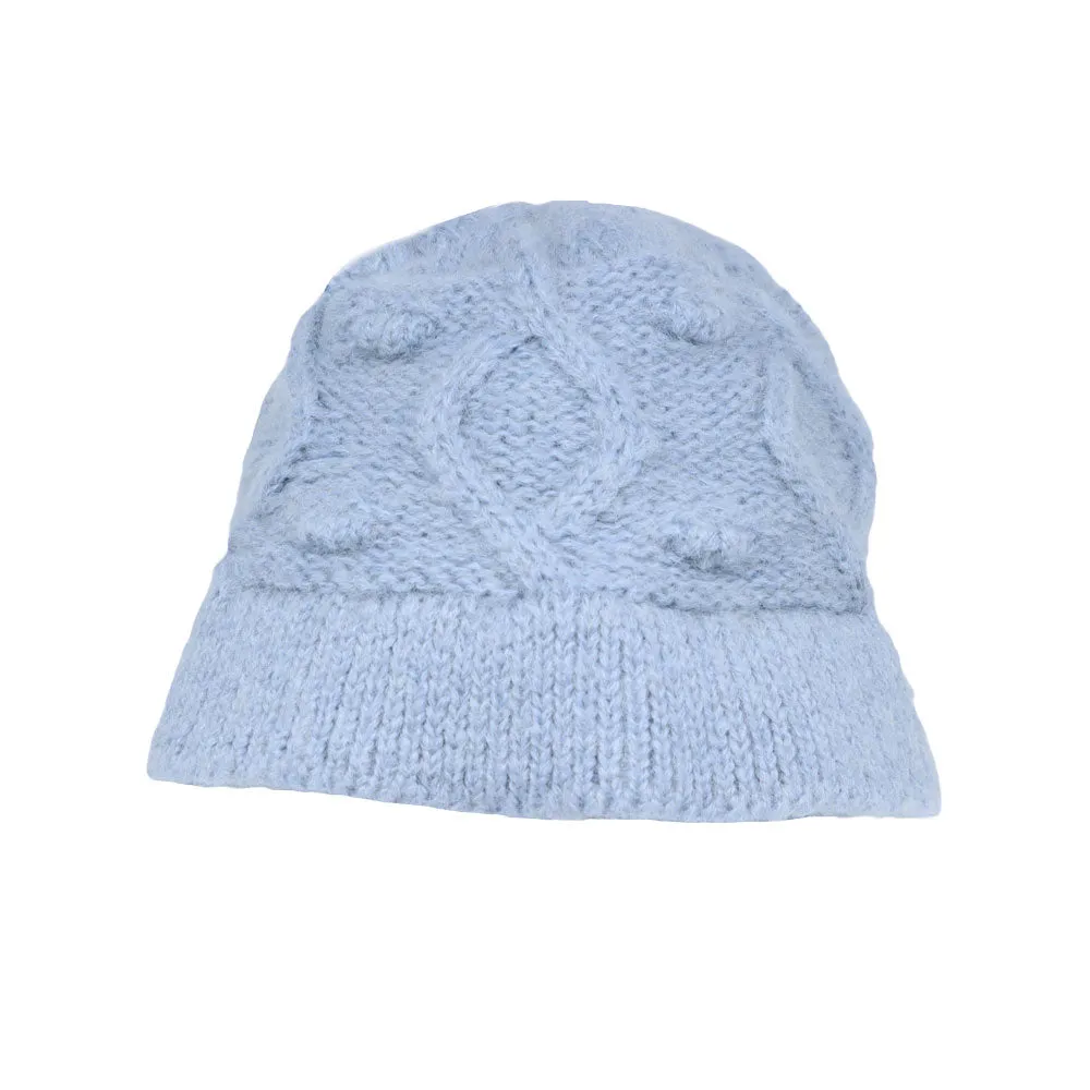 Wool Winter Floppy Short Brim Womens Bowler bucket Hat DWB1443